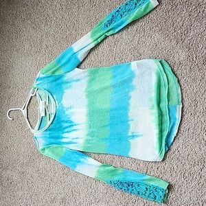 Vintage Havana Brand Colorblock Top, NWT, Junior Large